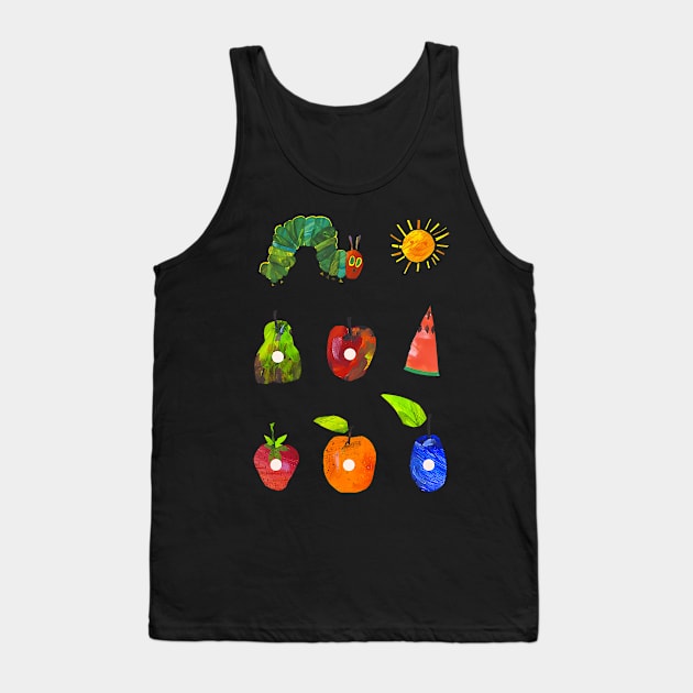 Hungry Caterpillar Fruit Always Hungry Caterpillar Saturday Tank Top by Eduardo